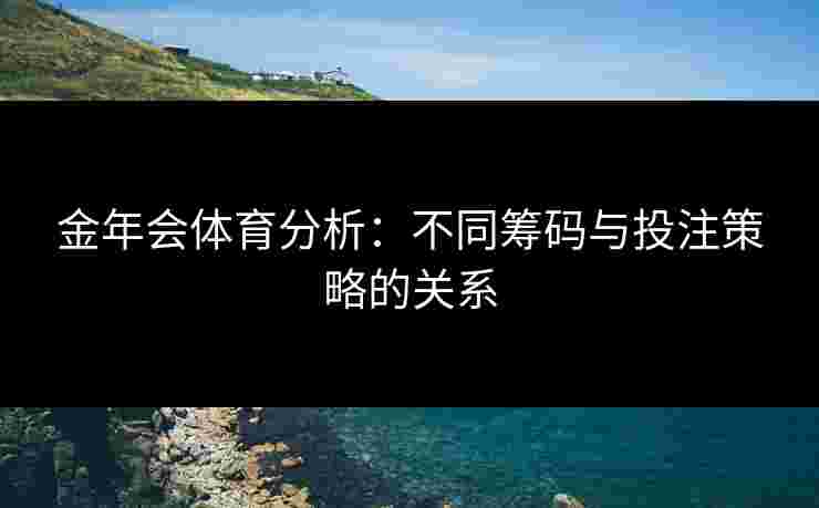 金年会体育分析：不同筹码与投注策略的关系